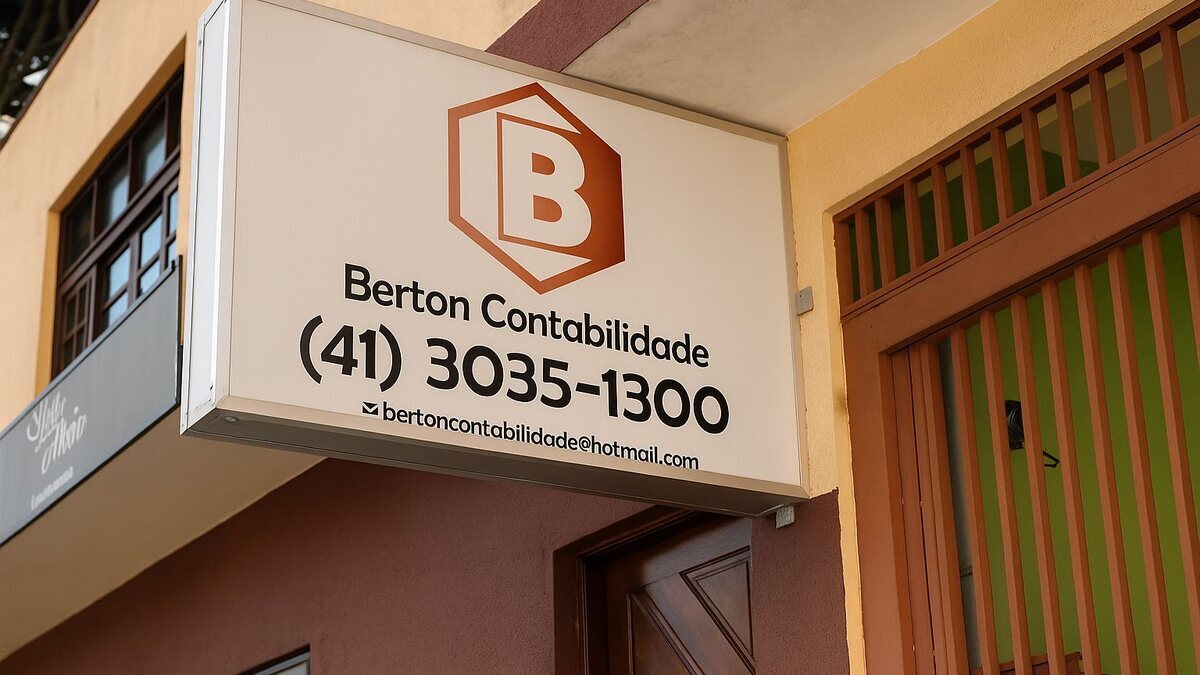 Ambiente de trabalho da Berton Contabilidade ao longo dos anos